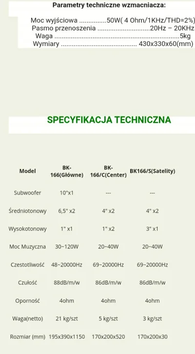 Torrent5 - Proszę o pomoc
Mam takie głośniki jak na załączonym zdjęciu, amplituner pa...