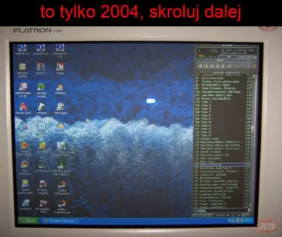 brakloginuf - mamy 2004 rok, muzyczka na windowsie xp gra, jest gituwa
