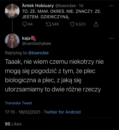 wydacJadzkeza_Kokeszke - Czego biały cisheterofaszysto nie rozumiesz?
#bekaztwitterow...