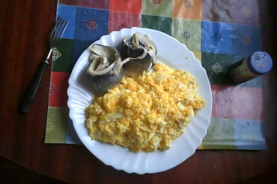 anonymous_derp - Dzisiejsze śniadanie: Jajecznica z dziesięciu jaj z masłem, #marynow...