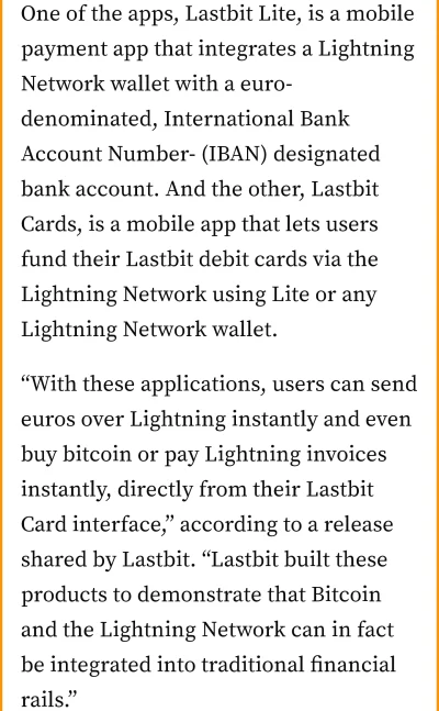 CarlGustavJung - Karty debetowe w euro zasilane #lightningnetwork nadchodzą :) #bitco...