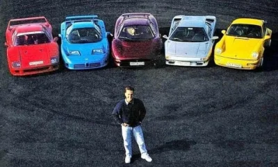 negroni - Kolekcja aut Schumachera w 1994 roku
F40 > reszta

#motoryzacja #samochody ...