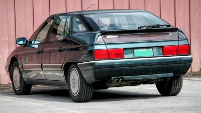 francuskie - Citroen XM wersja amerykańska, sfotografowany w USA
#citroen #citroenxm...