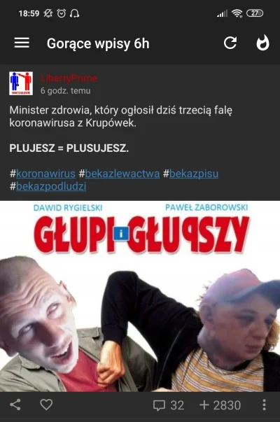 PositiveRate - Czy Wasz #wykopmobilny też tak czasem działa? U mnie takie zaskoczenie...