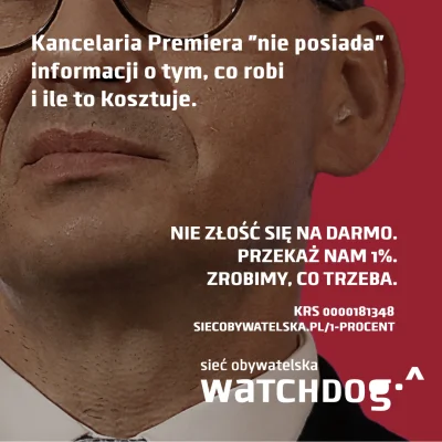 WatchdogPolska - Zapytaliśmy Kancelarię Prezesa Rady Ministrów i Ministerstwo Zdrowia...