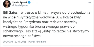 polaczyna - Bo nowoczesność jest wtedy, kiedy weganizm ( ͡° ͜ʖ ͡°)
#bekazlewactwa #s...