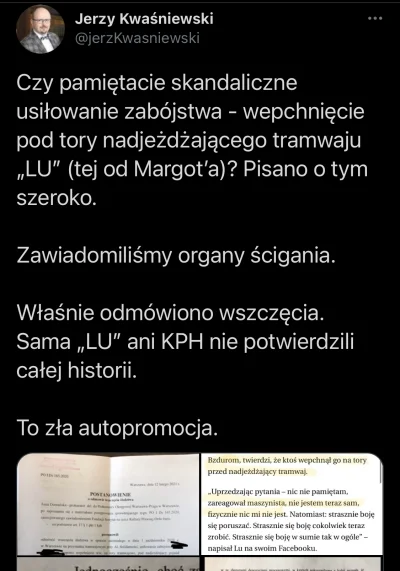 Plotyn - W sprawie „Lu” ze Stop Bzdurom i wepchnięciem jej pod tramwaj 
#stopbzdurom...