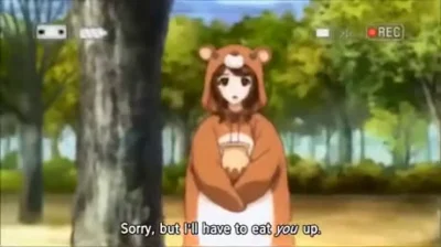 kudlaty_ziemniak - Brutalny atak niedźwiedzia.
#mangowpis #anime