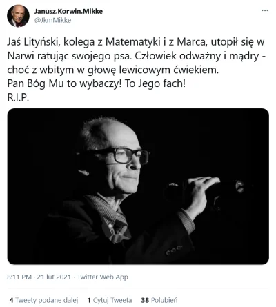 grim_fandango - Korvinix po swojemu
#polityka #korwin #polska #litynski #smierc #smi...