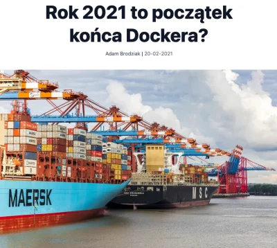 normanos - Rok 2021 to początek końca Dockera? - bez zapasu kawy i ciastka nie podcho...