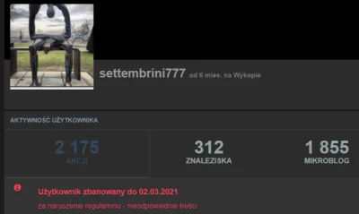 SynGromu - Kolejny wysłany na przymusową kwarantannę.
Suma wszystkich wypisanych ski...