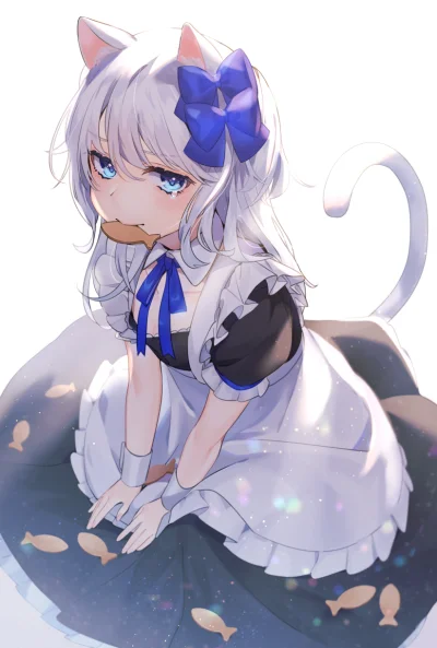 l.....f - #randomanimeshit #originalcharacter #kemonomimi #nekomimi #maid #anime #pix...