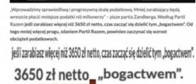 M.....3 - @trevoz: Oni chcą tylko opodatkować najbogatszych!!11

Kalkulator podatko...