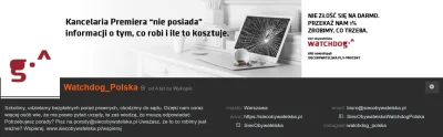 Watchdog_Polska - @Chrzonszcz: 
 Coście się tak uaktywnili na wykopie?
Już cztery la...