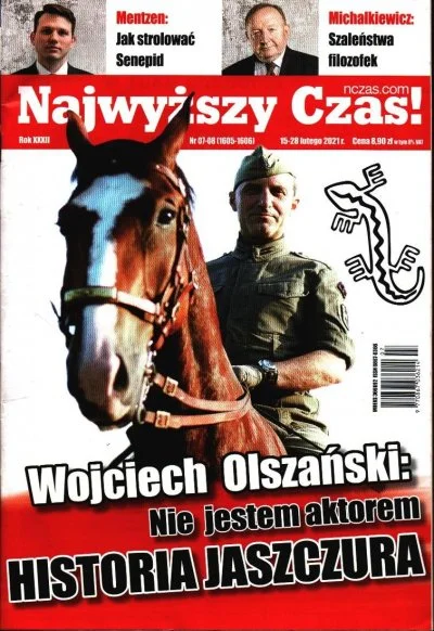 wygolony_libek-97 - Wojciech "Jaszczur" Olszański (╭☞σ ͜ʖσ)╭☞ Twój kandydat z okładki...