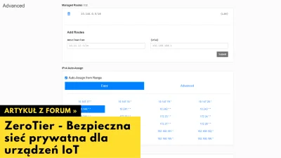 Forbot - Kolejny artykuł zgłoszony do naszego konkursu: ZeroTier - Bezpieczna sieć pr...