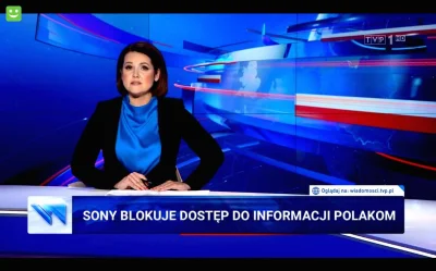 Perk0 - > telewizory marki Sony blokują dostęp do rzetelnej informacji prawdziwym Pol...