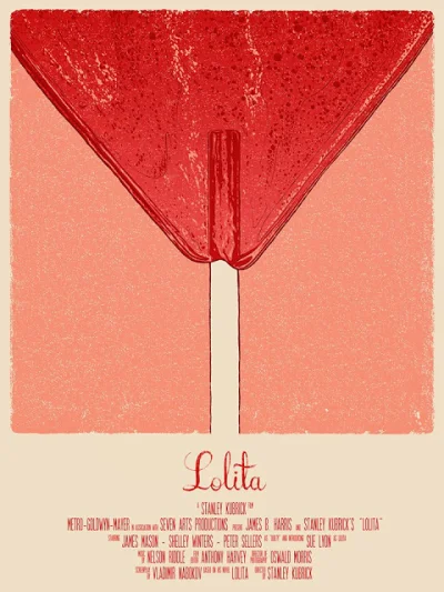 silnypoamfie7 - @rezystancja: przypomina plakat z filmu "Lolita"