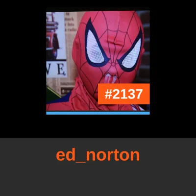 boukalikrates - @ed_norton: to Ty zajmujesz dzisiaj miejsce #2137 w rankingu! 
#codzi...