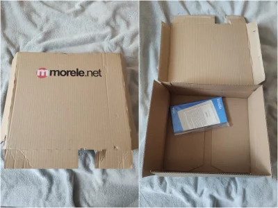 kotbehemoth - @morele_net Czy wy #!$%@? nie umiecie zapakować rzeczy normalnie? Mały ...