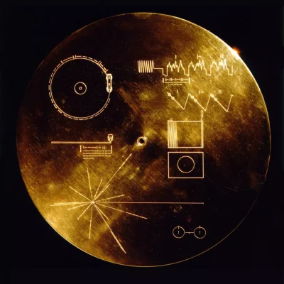 ntdc - Zdumiewające przewidywania dotyczące odległej przyszłości Złotych Płyt Voyager...