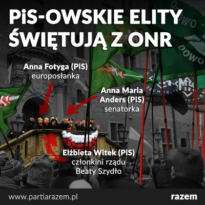Tom_Ja - 26 II 2017 w Gdańsku maszerujących członków Młodzieży Wszechpolskiej i neofa...