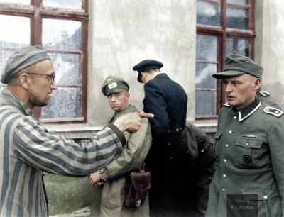 b.....r - Niemcy, wyzwolenie niemieckiego obozu koncentracyjnego Buchenwald przez ame...