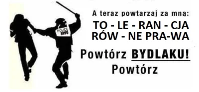 JohnRamboo - Lewicowe rowne prawa i tolerancja w praktyce.