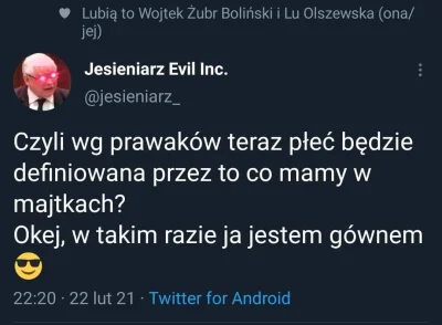 m.....a - Lewicowy bumerang zatoczył koło i uderzył z tyłu (dosłownie!) - biologia je...