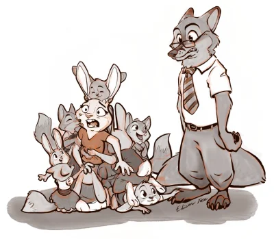 Kosciany - #zootopia 
#furry