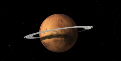 ntdc - Za około 8 mln lat księżyc Marsa Fobos) znajdzie się w odległości 7 tys. km od...