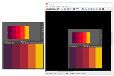 xandra - @kavvka: Skopiowałam screena powyżej, wrzuciłam do Illka w trybie RGB, wyeks...