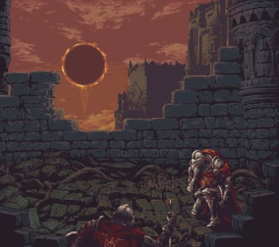 GARN - #pixelart #gif #darksouls autor: Zedotagger