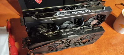 s.....j - Mam na sprzedaż zdjęcia tandemu MSI 3070 Suprim X i Gigabyte 1060 6GB G1 Ga...