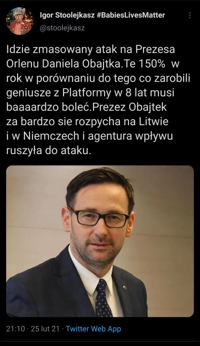 skalar_neonka - Pisowcy na twitterze rzucili się bronić kryształowego prezesa. To jes...