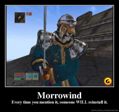 W.....k - @Misza Hmmm Morrowind