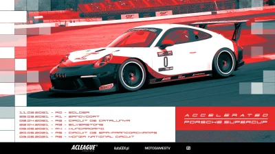 ACLeague - Porsche CUP!

Informujemy, że w dniu wczorajszym wystartowały zapisy do ...