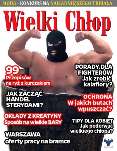 r.....y - Jest już nowy numer najbardziej poczytnego pisma dla kulturystów w Polsce
...