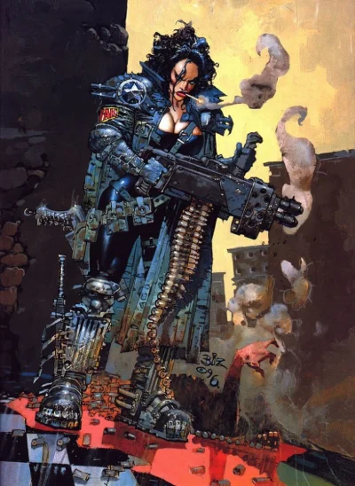 Mortadelajestkluczem - #komiks #scifiart
Simon Bisley