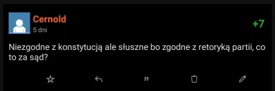 Cernold - Nie trzeba być profesorem, żeby wyciągać takie wnioski, ale dobrze prawi