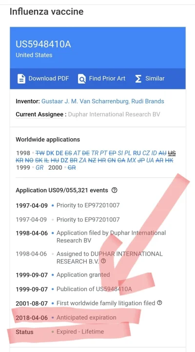 SpasticInk - @Polskapro patent na szczepionki na grypę wygasł więc teraz będziemy mie...