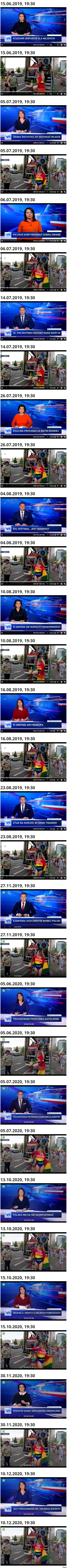 FlasH - Drag queens schodzące z platformy podczas warszawskiej parady równości pokaza...