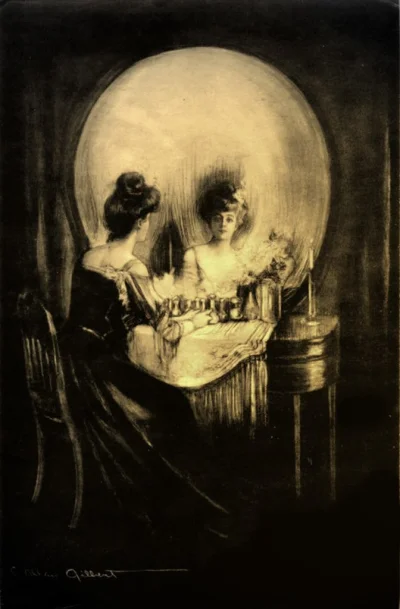 Borealny - All Is Vanity - Charles Allan Gilbert, 1892
#malarstwo #obrazy #sztuka #ar...