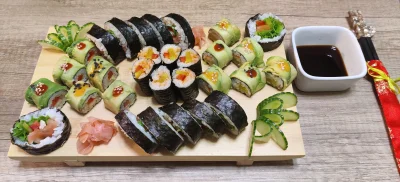 MorDrakka - Dobrze wyszło?
#sushi #gotujzwykopem #jedzzwykopem #jedzenie