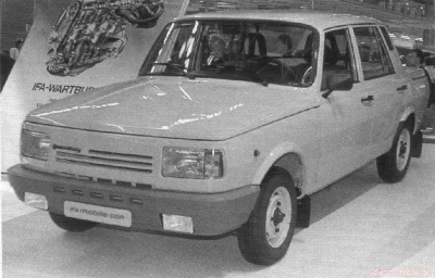 SonyKrokiet - Ramowy sedan post-NRDowy

czyli

IFA Wartburg 1.3

Przełom lat 80...