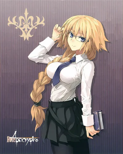 LlamaRzr - #randomanimeshit #fate #fategrandorder #fateapocrypha #ruler #jeannedarc #...