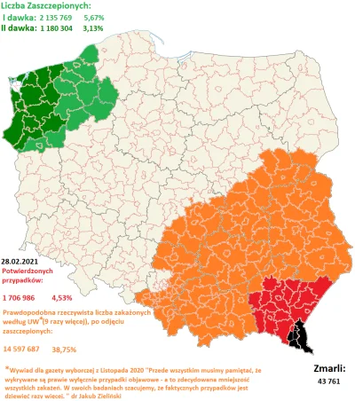 Cierniostwor - Koronawirusem zaraziło się już oficjalnie 1 706 986 osób w całej Pols...