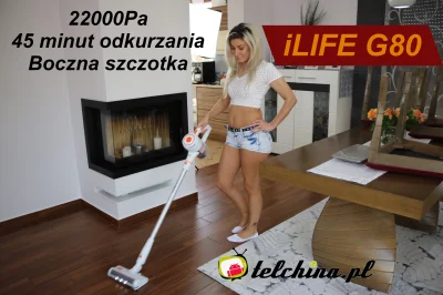 telchina - Zapraszam do obejrzenia recenzji odkurzacza bezprzewodowego iLIFE G80. To ...