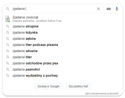 acidd - Chciałem wpisać sobie przed chwilą w google hasło "zjadanie zysku" co by znal...