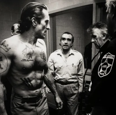 cheeseandonion - Robert De Niro i Martin Scorsese na planie filmu "Cape Fear" (1991)
...